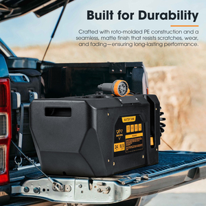 SAN HIMA Quick Charge Pressurized Portable Water Tank 24L Battery Powered <strong>Outdoor</strong> <strong>Shower</strong> <strong>Kit</strong> for Camping Hiking 4X4 Offroad - Product Image 2