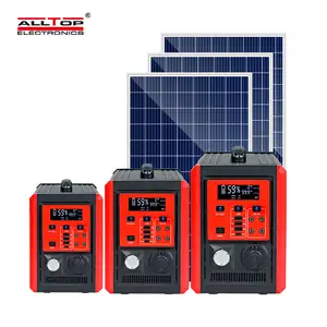 ALLTOP High Performance 1000W 1500W 2000W Energy Off Grid Camping Solar Home System