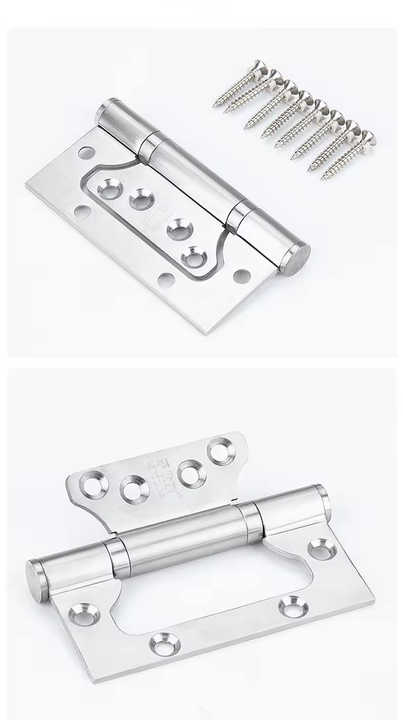 Stainless Steel 304/201 Silent Small Pivot Hinges for Wooden Door Butterfly Hinges