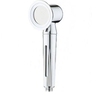 Soffione doccia filtrato con palmare ad alta pressione 9 stadi con addolcitore acqua filtri perline per acqua dura cromo - Product Image 1