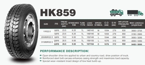 Pneu de camion taille 315/80R22.5, sans chambre à air, radial tout acier, prix des pneus pour routes rapides et urbaines - Product Image 5