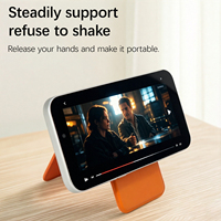 Support de téléphone magnétique MagSafe avec enregistreur vocal IA et porte-cartes pour PLAUD NOTE, avec béquille pliable, accessoire cadeau d'affaires