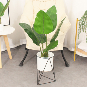 Thiên đường cọ ngoài trời trong nhà nhà trang trí nhỏ lớn lớn giả trong chậu cây trồng cây nhân tạo kwai cây cọ để bán - Product Image 4