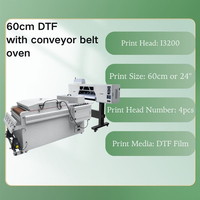 Imprimante DTF A1 60 cm avec têtes XP600/I3200 – Ensemble tout-en-un pour impression et séchage de poudre sur vêtements