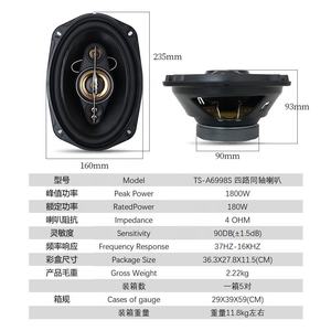 Altavoz de <span class=keywords><strong>coche</strong></span> 6x9 de fabricante directo, diseño de plástico de 4 vías de máxima potencia de 1800W para (GAC) Audio de <span class=keywords><strong>coche</strong></span> - Product Image 5