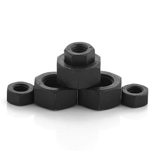 OEM ODM acciaio al carbonio 1 1/<span class=keywords><strong>2</strong></span> "A194 2H dado <span class=keywords><strong>2</strong></span>" strutturale pesante zinco nero HDG esagonale fabbrica di noci - Product Image 6