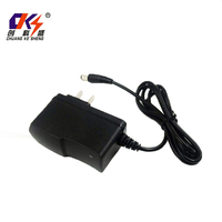 Adaptador de Corriente Personalizado de 12V 1A, Negro, Transformador de 5.5*2.1mm, Fuente de Alimentación de CC de 12W, Adaptador de Pared de 12V 1A con Enchufe Estadounidense