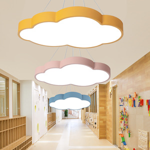 Cloud-shaped Ceiling <b>Light</b> <b>Led</b> Touch Control For Kindergarten Early Childhood Education Center Classroom <b>Hallway</b> Study - Product Image 3