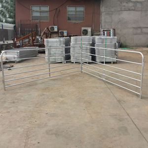 Vente en gros Nouvelle-Zélande Ferme 1m Hauteur 2.9 <span class=keywords><strong>m</strong></span> Longueur 6 Bar Corral <span class=keywords><strong>Mouton</strong></span> Panneaux Bétail Faune Clôture Barre d'Acier Chèvre Clôture - Product Image 1