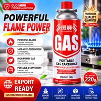 Bouteille de gaz butane portable 220g 227g 230g 250g, haute pureté, pour réchaud à gaz, torche, chauffage, camping en plein air