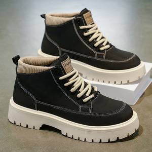 Botas para Hombre MP280, Estilo Otoño 2025, Zapatos de Trabajo Versátiles, Duraderos, Modernos, Transpirables, con Amortiguación, de Caña Alta, Casuales - Product Image 5