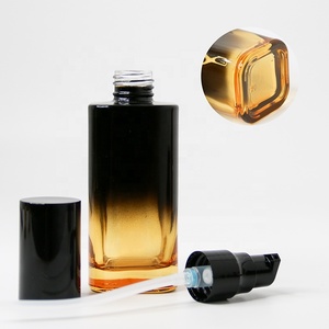 Bouteilles en verre carrées pour cosmétiques, très demandées, emballage de 50 grammes, pot à crème vide, flacon pompe pour lotion 30ml 50ml 100ml - Product Image 4