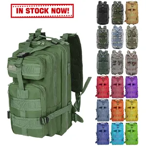 Free Sample Green Oxford Tactical 25L Training Tactical Backpack Molle Pack Pack Hiking Backpack Backpack