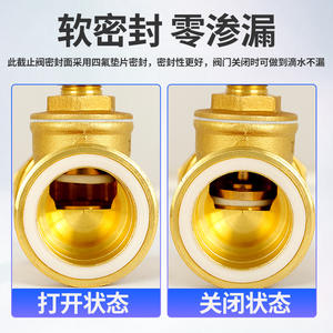 Válvula de Cierre de Doble Unión de Cobre PPR con Estructura de Diafragma de 20 mm, Tubería de Agua de Doble Extremo para Fusión en Caliente, Accesorios de Interruptor de Válvula de 4/6/1 Pulgadas - Product Image 2