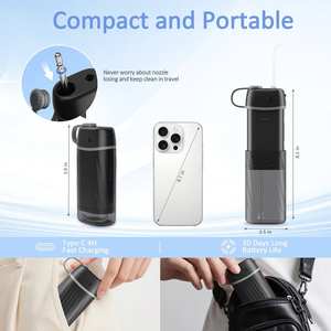 Irrigateur buccal à jet d'eau <span class=keywords><strong>dentaire</strong></span> haute puissance nettoyant les dents pour une élimination efficace de la plaque et du <span class=keywords><strong>tartre</strong></span> - Product Image 2