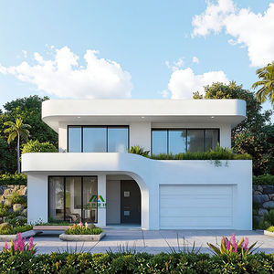 <span class=keywords><strong>Habitation</strong></span> modulaire préfabriquée en acier de luxe écologique à énergie solaire, conforme aux normes australiennes, pour immeuble de bureaux, appartement, villa - Product Image 1