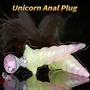 Nouveau <span class=keywords><strong>plug</strong></span> anal en silicone liquide coloré et mignon, 100% étanche, dilatateur anal souple, jouet sexuel portable - Product Image 1