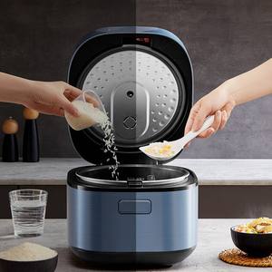 Olla Arrocera Midea de 3L, Forma de Tambor Azul, Temporizador Inteligente, Olla Antiadherente, Carcasa de Acero Inoxidable Eléctrica - Product Image 2