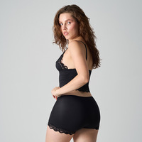 Ensemble de Nuisette Unisexe Style Été Automne Hiver, Léger en Dentelle Nylon Spandex, Style Européen-Américain, Haut Triangle