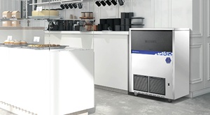 100kg/Day Water Cooled Square Commercial <b>Ice</b> <b>Maker</b> 220V Stainless Steel High Output for Hospital School - Product Image 4