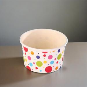 Personalizar Impresión de logotipo 4oz embalaje de papel salsa yogur postre contenedor taza para helado con tapa - Product Image 2