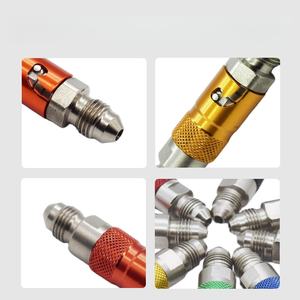 Accessoires de moto CNC, robinet de coupure de carburant en acier inoxydable type A, robinet d'arrêt de carburant AN3 - Product Image 4