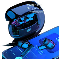 Écouteurs sans fil de haute qualité, écouteurs intra-auriculaires sans fil, son stéréo véritable avec affichage numérique