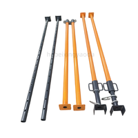 Andamio de Acero Ajustable Q235, Estructura de Andamio Telescópico Industrial Galvanizado Ligero, Encofrado de Hormigón para Construcción de Alta Resistencia