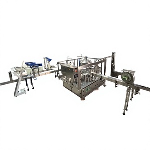 Usine d'eau minérale entièrement automatique en acier inoxydable 120 BPM triphasée avec moteur à noyau Emballage en plastique PET pour boissons - Product Image 3