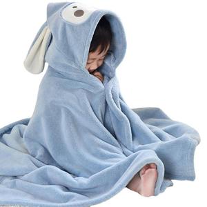 Venta Directa de Fábrica, Manta de Baño para Bebé de Felpa Suave con Diseño de Conejo, Coral Fleece, Transpirable, Invierno, 100% Poliéster - Product Image 6