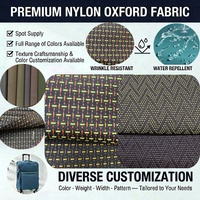 Tissu Oxford Jacquard en Nylon Résistant à l'Abrasion avec Tube Central en TPU et Fil Spécial pour Sacs à Main, Sacs à Dos, Bagages et Tentes – Vente en Gros