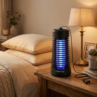 Piège à moustiques et insectes UV électrique 6W, anti-insectes, lumière anti-insectes pour jardin et terrasse