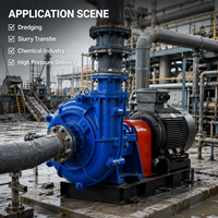 Pompe centrifuge monophasée à bras portant robuste pour boues, haute pression, pour dragage, exploitation minière et transfert chimique, OEM