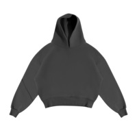 Blanc 500 Gsm 100% Coton Heavyweight Boxy Survêtement Logo Personnalisé Survêtement Sweat À Capuche De Haute Qualité et Jogger Ensemble pour Hommes