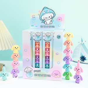 Stylos surligneurs multicolores en forme de petite souris mignonne, non effaçables, cadeau promotionnel d'entreprise - Product Image 6