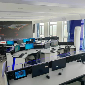 Centre de commande Offre Spéciale Console de surveillance Poste de travail circulaire Bureau Salle de contrôle Console Table combinée Bureau - Product Image 6