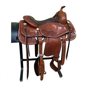 Silla de montar inglesa de cuero genuino BS International, fabricada a medida, con estructura de madera, brida para caballo, de primera calidad, sostenible y transpirable. - Product Image 2
