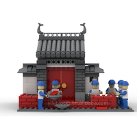 Modelo de Bloques de Construcción de Villa Personalizada, Arquitectura Personalizada para Exhibición, OEM ODM, Bloques de Construcción Personalizados, Modelo de Ladrillos en Miniatura de Villa