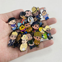 Broche personnalisée de personnage d'anime, épingle de revers, mode vintage, émail, épingle de casquette, casquette en métal, épingle de sport, épingle mexicaine pour casquette, vente chaude