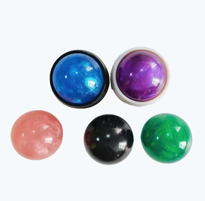 Mini balle de massage portative, outil de massage des méridiens en résine pour la relaxation des muscles du cou, du dos et des jambes - Product Image 3