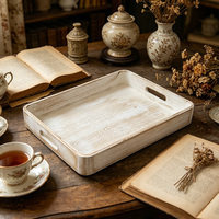 Assiettes et plateaux rectangulaires en bois faits à la main, durables, écologiques, au design Japandi vintage personnalisable, pour le thé, les fruits, les légumes, la maison