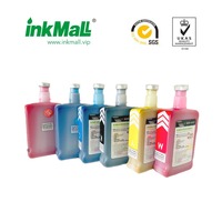 InkMall - Tinta Ecológica de Alta Fiabilidad para un Entorno sin Olores, Botella Galaxy de 500 ml Recargable, Tinta Eco Solvente para Plotter