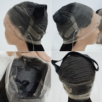 Peluca de Cabello Humano con Frente de Encaje 360 Full HD, con Cordón Ajustable, Sin Pegamento, Pre-Desplumada, Nudos Decolorados, Densidad 200, 14-28 Pulgadas para Mujer