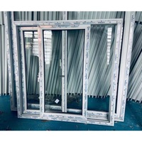 Ventanas Corredizas de PVC de Diseño Moderno y Alta Calidad, Aislamiento Acústico, Resistentes a Huracanes, Marco de PVC Resistente, Ventanas de Doble Vidrio