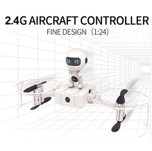2.4G Robot Shape Có Thể Gập Lại Nhỏ Bay Không Người Lái Quadcopter Đồ Chơi Pin Điện Máy Cử Chỉ Điều Khiển Mini Usb Phát Thanh Máy Bay Sở Thích Quà Tặng - Product Image 2