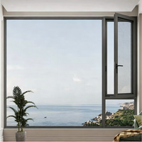 Ventanas Inteligentes con Privacidad Conmutable, Vidrio de Aluminio, Apertura Eléctrica, Control Remoto Inteligente, Ventanas Abatibles Automáticas