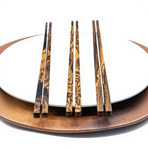 Palillos de Madera para Cocina Casera, Utensilios Reutilizables Esenciales para Cocina Asiática, Cenas y Fiestas, Ecológicos, Fáciles de Limpiar y Duraderos - Product Image 1