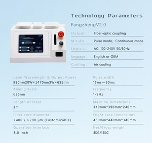 Máquina de Láser de Diodo de 1470nm y 980nm para Lipólisis, Endolifting y Adelgazamiento Corporal - Product Image 5