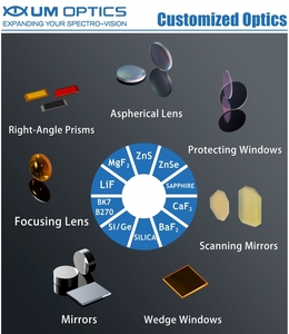 Nhà sản xuất cung cấp độ chính xác cao 12.7mm 25mm tiêu cự N-BK7 K9 Kính Plano lồi ống kính cho ứng dụng quang học - Product Image 6