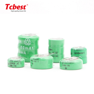 <span class=keywords><strong>1</strong></span>.2V 80mAh Ni-MH Li-po Au Lithium Rechargeable li-polymère Batterie Pour Jouets Électriques chronomètre Pile Bouton Avec Broches À Souder - Product Image 5